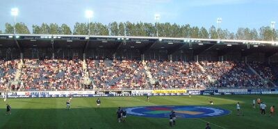 Viking Stadion ble åpnet den 1. mai 2004