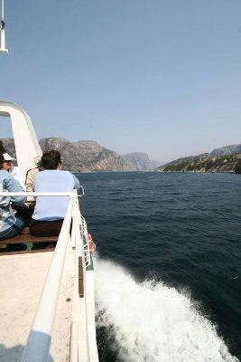 Lysefjorden i sikte