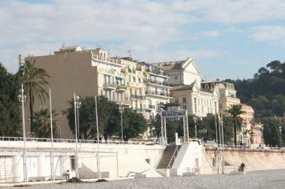 Fra stranden i Nice