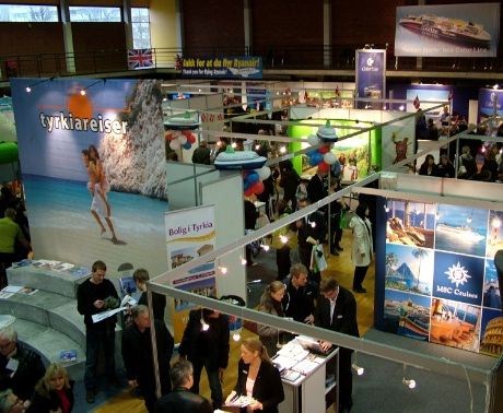 Flere tusen gjestet "Reiselivsmessen 2008" i Stavanger. Her fra søndag ettermiddag