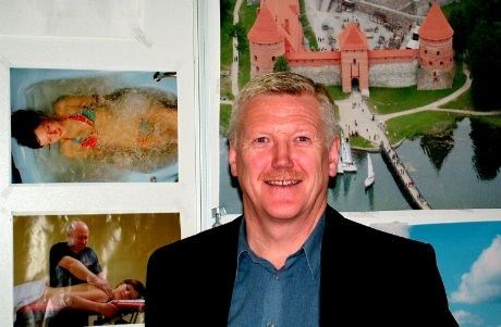 Geir Hellerslien kommer fra Skjoldastraumen, men satser på SPA og helsereiser til Litauen gjennom selskapet "Nobaco-Helsereiser"