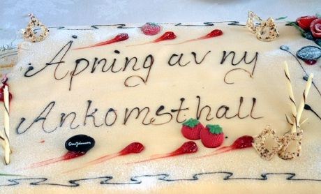 Ny ankomsthall på Stavanger -Sola