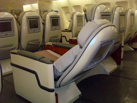 Business Class (kilde: Norwegian)