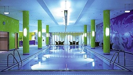 Airport Hotel Kempinski  lukseriøse Fit & Fly Spa er også åpent for publikum som ikke bor på hotellet og for flyreisende som mellomlander. (foto:MUC)