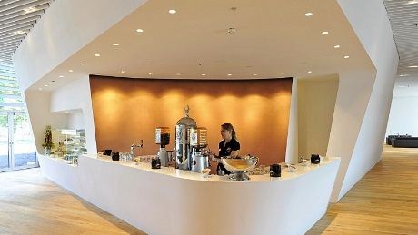Den 1200 kvadratmeter store VIP Wing ligger i den sydlige delen av Terminal 1. (foto:MUC)
