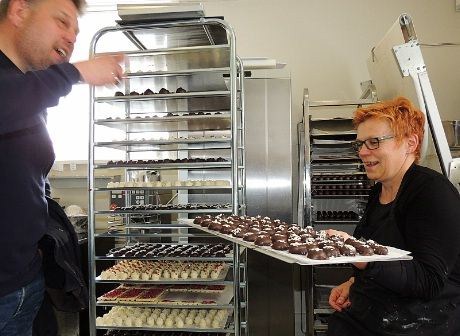 Sjokolade for alle pengene: Ta lunsjen før besøket i Svaneke Chokoladeri.