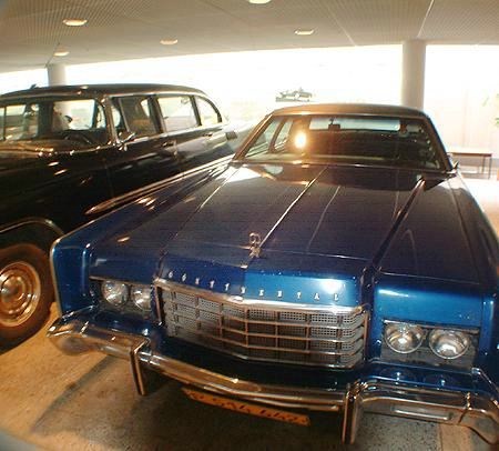 Denne Lincoln Continental Town Car var en gave fra president Richard Nixon til Leonid Bresjnev under sistnevntes USA-besøk  i 1973