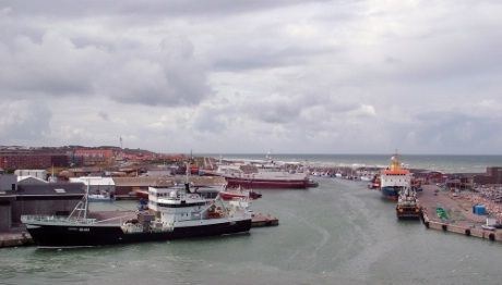 Fiskerihavna i Hirtshals