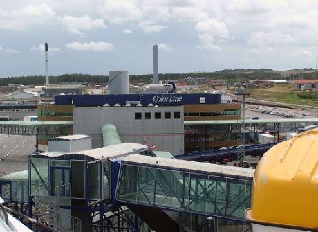 Color Lines terminal i Hirtshals