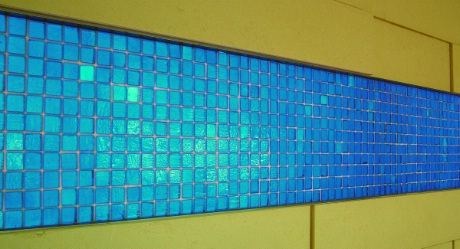 Veggdetalj fra "Aqua Class"