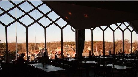 Frokost og bufferestauranten med utsikt over Grisslehamn